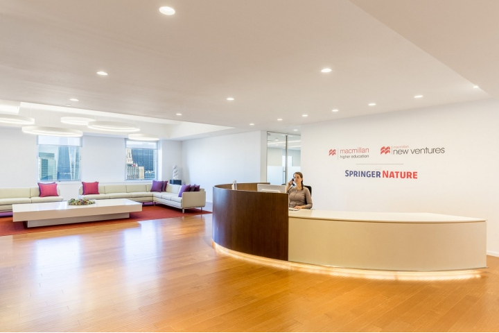 國外出版集團Spinger Nature辦公室裝修
